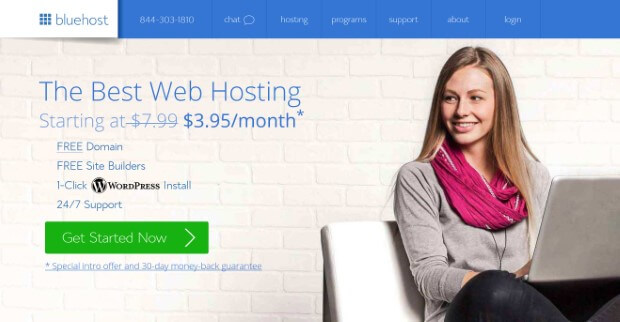 18 bluehost - OptinMonster bluehost maximizes the above the fold space