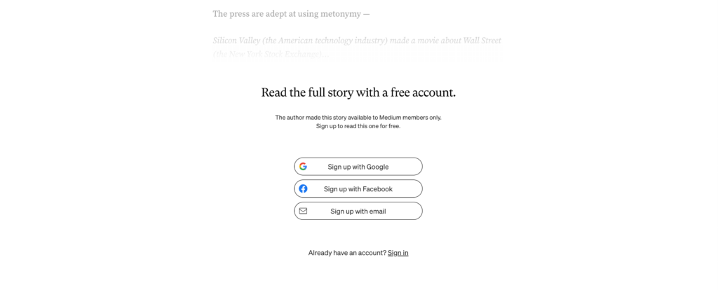 Medium (Content Publishing Platform) - Gated Content - OptinMonster Medium (Content Publishing Platform) - Gated Content